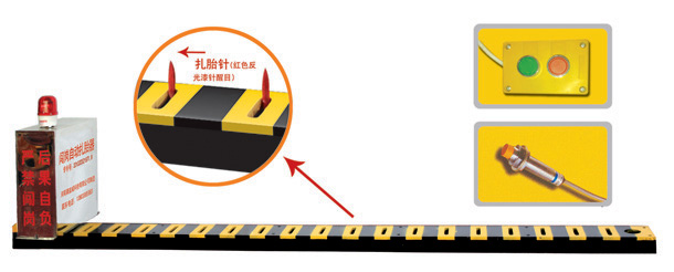 雄县V3嵌入式闯岗自动扎胎器/阻车器